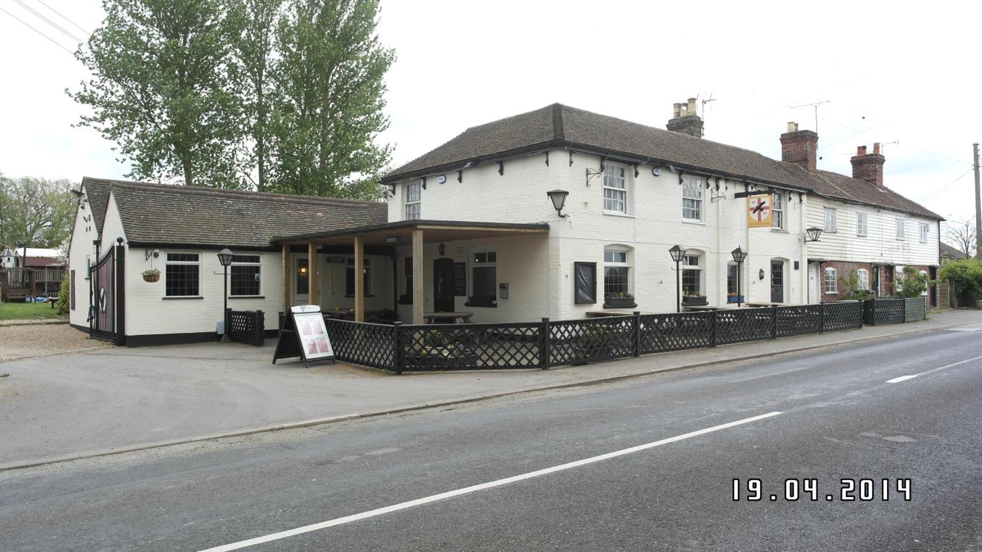 The Hawkenbury Bed and Breakfast Staplehurst Exteriör bild
